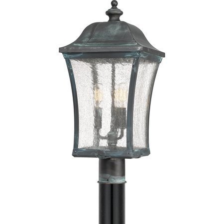 QUOIZEL Bardstown Outdoor Post Lantern BDS9010AGV